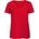 B&C Collection B&c inspire vt / Дамска тениска с v-образно деколте - червена xxl (01tw4500405)