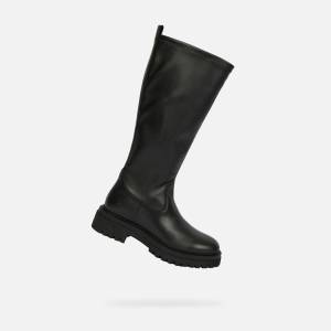 GEOX Черни дамски ботуши Geox Iridea Geox | Cheren | ЖЕНИ | 36