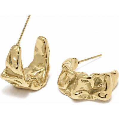 Olivie Půlkruhové náušnice GOLD 10235
