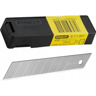 Lámacie čepele 18 mm Stanley 50 ks