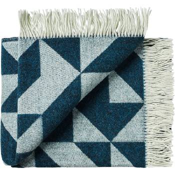 Silkeborg Uldspinderi Шалте Twist a Twill 130 x 190 см зелено (00-1092-1160)