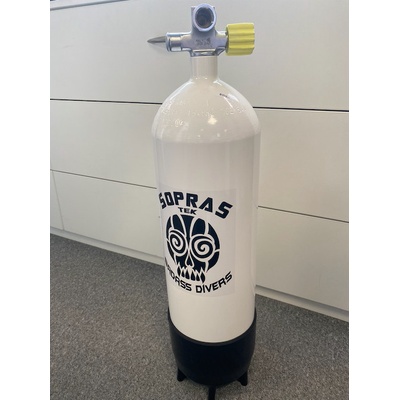 Sopras sub lahev 10L - 300 bar včetně botky Ventil: bez ventilu