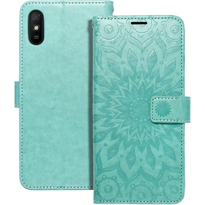 Pouzdro Forcell Mezzo Book Xiaomi Redmi 9A / Redmi 9AT Mandala Zelené