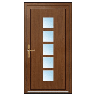 OknaDvereNaMiru.cz Vchodové plastové dveře STYL Lucy 70 x 170 cm – Hledejceny.cz