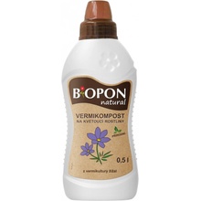 Bopon Natural vermikompost pre kvitnúce rastliny 500 ml