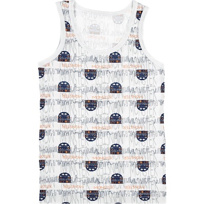 Evona chlapecký nátělník se širokými ramínky G bílá