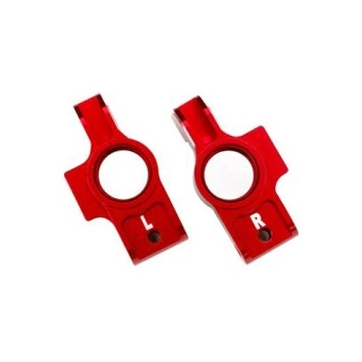 Traxxas задни алуминиеви главини червени (чифт)