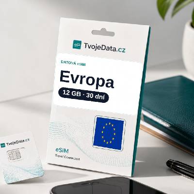 eSIM Evropa 12 GB / 29 dní - Evropa 74e07769-007c-4586-9076-c1ffacea5130