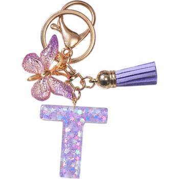 HARAHU Ключодържател Азбука - Т / Лилава kp37914 (37914)