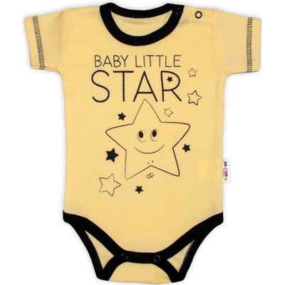 Baby Nellys Body krátký rukáv Baby Little Star