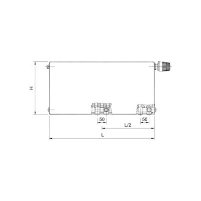 Rotheigner Plan 11 900 x 400 mm 8 prípojok