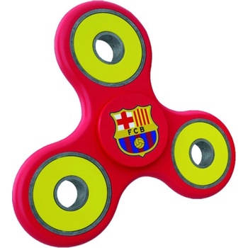 Fidget spinner FC Barcelona červený