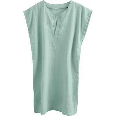 Dětské mušelínové pončo mint