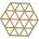 Zone Denmark Подложка за горещи съдове Triangles каки (12428)