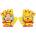 Disney Детски ръкавици winnie the pooh (am5628)