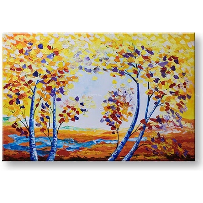 Autorská reprodukcia na plátne STROMY - 60x40 cm
