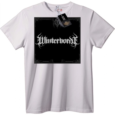 NOONEBRAND Тениска Black Metal на Winterbort - 6XL, White