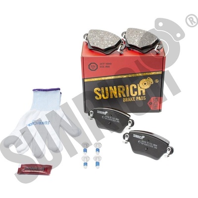 SUNRICH Sada brzdových platničiek kotúčovej brzdy 0280011525