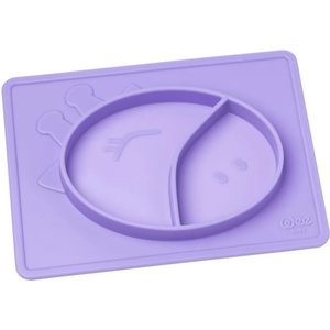 Wee Baby Плато за хранене с две секции Wee Baby - Prime, лилаво (925)