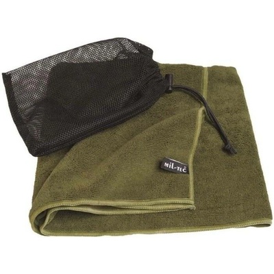 Mil-tec microfibre ručník olivový 100 x 50 cm