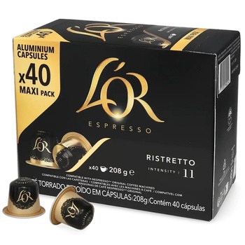 L'OR Espresso Ristretto 11 алуминиеви капсули за Nespresso® 40 бр