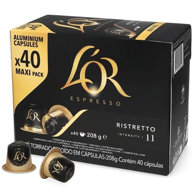 L'OR Espresso Ristretto 11 алуминиеви капсули за Nespresso® 40 бр