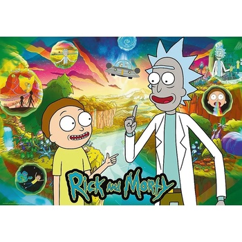 Trefl - Puzzle Premium Plus: Rick and Morty - 1 000 piese