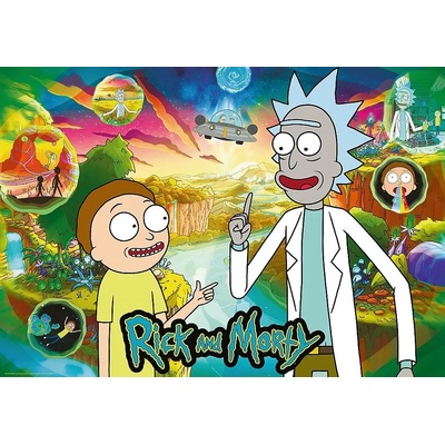 Trefl - Puzzle Premium Plus: Rick and Morty - 1 000 piese