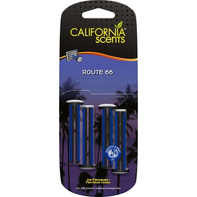 California Scents Vent Stick Route 66 4 ks