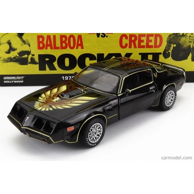 Greenlight Pontiac Firebird Trans Am 1979 Rocky Ii Movie Černé Zlato 1:24