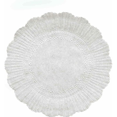 Rozetky průměr 30 cm - bílé (500 ks)