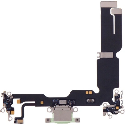 Nabíjací obvod + Flex kábel iPhone 15 Plus - zelený IPH0241
