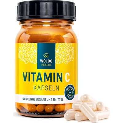 WoldoHealth Prírodný Vitamín C 120 kapsúl