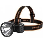 SUPERFIRE Headlamp Superfire HL51, 160lm, USB