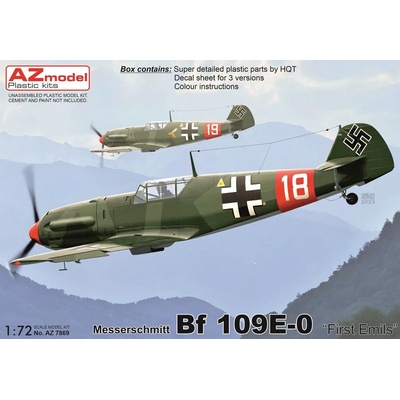 AZmodel Messerschmitt Bf 109 E 0 „First Emil“ 1:72