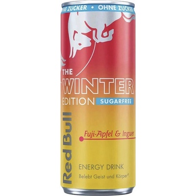 Red Bull The Winter Edition Fuji Apple-Ginger Zero sugar 250 ml