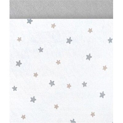 Shnuggle Prostěradlo Air Lite 2ks Stars (Hvězdy) 80x40