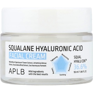 APLB Крем за лице Squalane Hyaluronic Acid, 55 ml