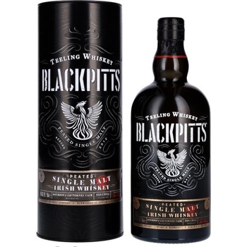 Teeling Blackpitts Peated Single Malt 46% 0,7 l (tuba)