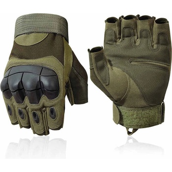 DRAGOWA Tactical Тактически ръкавици Adler къси, зелени (DRG077.Green)