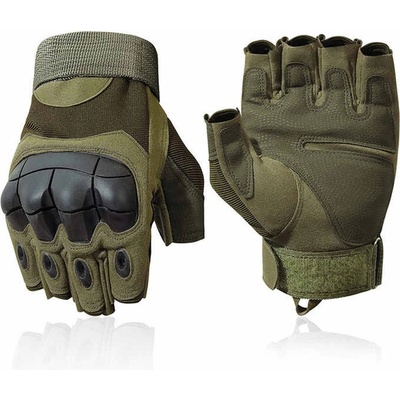 DRAGOWA Tactical Тактически ръкавици Adler къси, зелени (DRG077.Green)