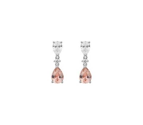 Diamonfire strieborné náušnice E6189