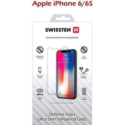 SWISSTEN Ochranné sklo 2.5D pro Apple iPhone 6 6S 74501722