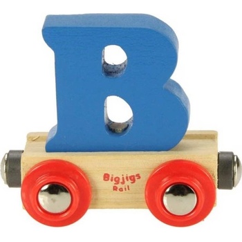 Bigjigs vagónik Písmeno B