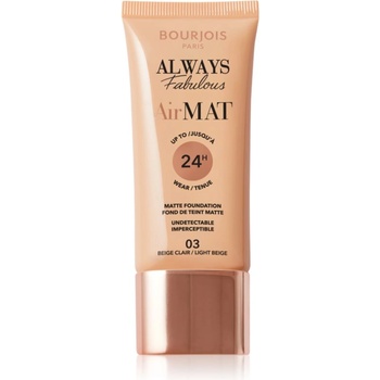 Bourjois Air Mat матиращ фон дьо тен цвят 03 Light Beige 30ml