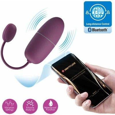 Pretty Love Nymph Vibrating Egg App Controlled Lila