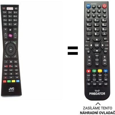 Diaľkový ovládač Emerx JVC LT-49VU83L