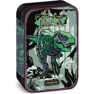 Ars Una Ученически несесер Ars Una T-Rex, един цип на две нива (51343460)