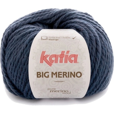 Katia Big Merino 14 Blue Плетива прежда (BM 14)