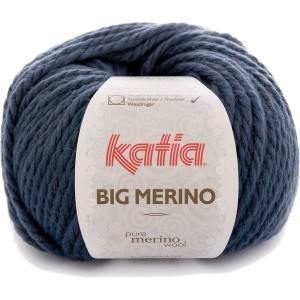 Katia Big Merino 14 Blue Плетива прежда (BM 14)